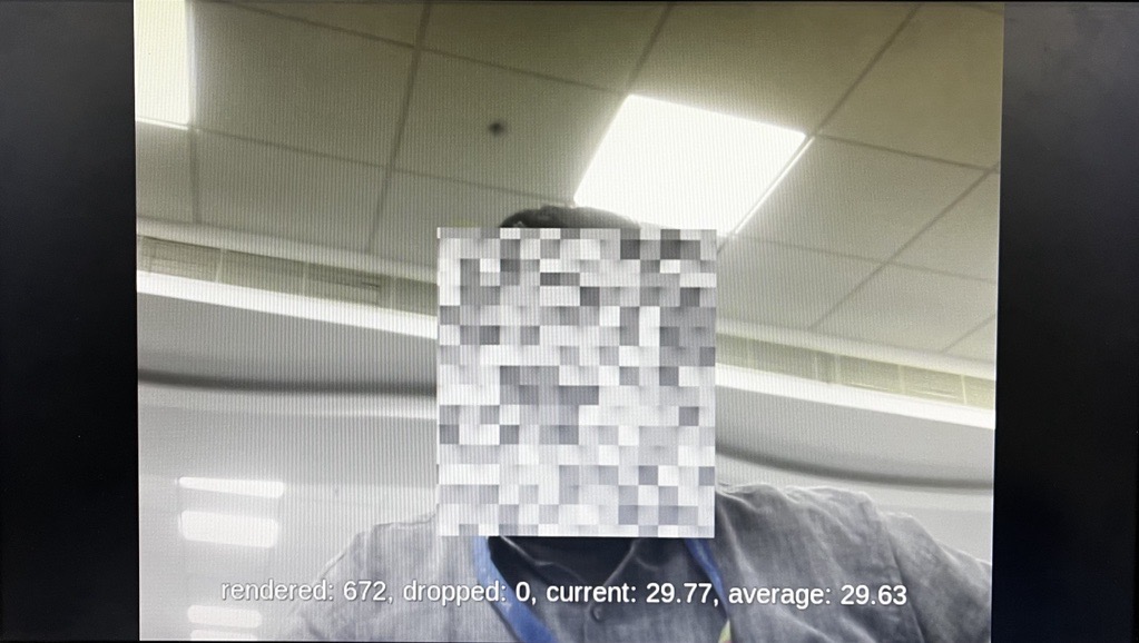 Face detection example using NeuroPilot on SMARC 1200